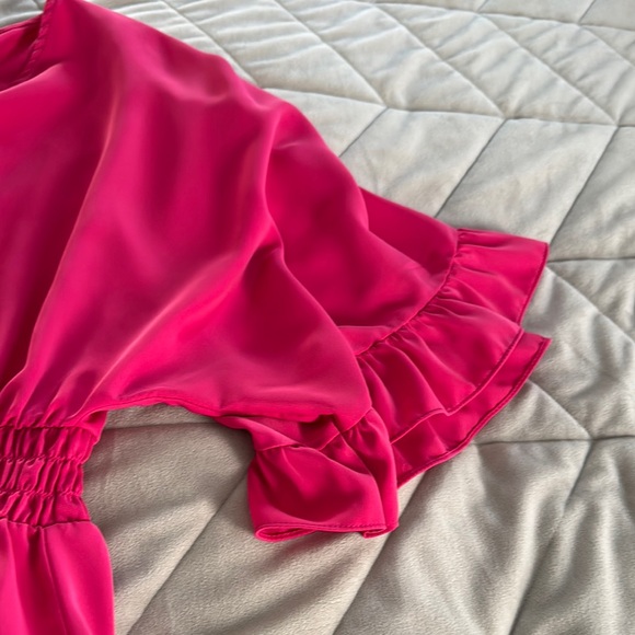 Pink Ruffled Dress - Picture 3 of 5